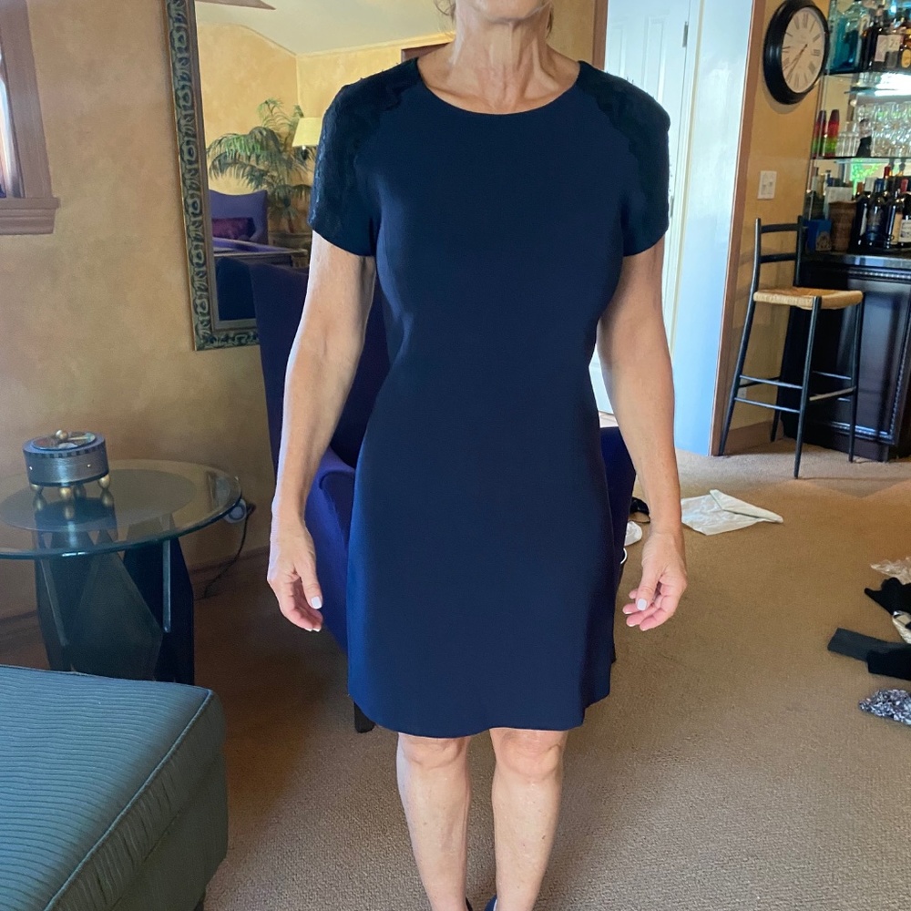 Theory Black Dress Size 0